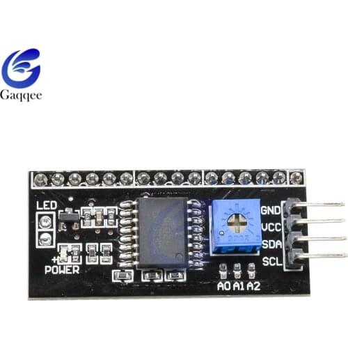 3Pcs PCF8574T I2C IIC TWI SPI Serial Interface Expansion Board Supports 1602LCD 2004LCD 4 Pin 4P Adapter Converter Plate