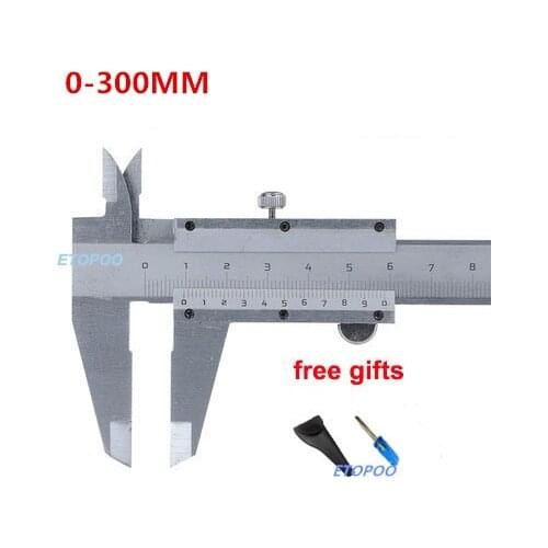 70mm 100mm 150mm 200mm 300mm Mini Vernier Caliper steel Metric Machinist slider vernier caliper thickness gauge measuring tools
