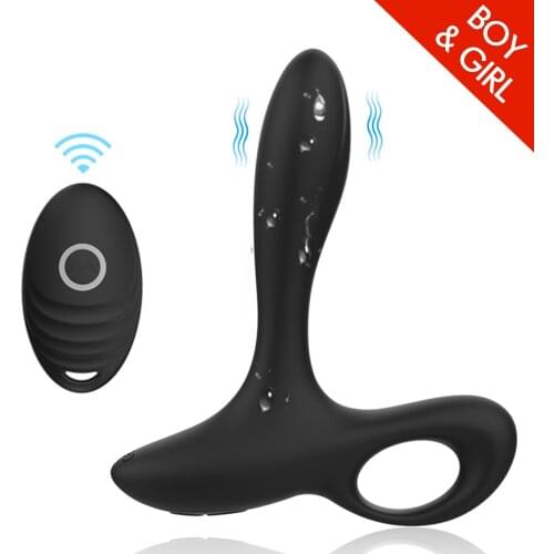 Anal Beads Anal Vibrator 10 Speed Butt Plug Clitoris Stimulator Female Masturbation Male Prostate Massager Sex Toys for Adults