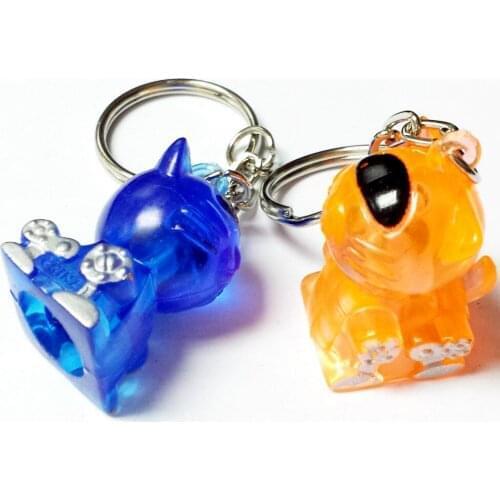 50Piece Keychain Cyber Robot cat pendant girl Boy Kid School Bag Pinata Filler Loot Gag Birthday Party Favors Gift Novelty Prize