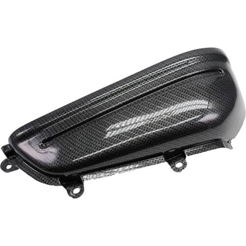 For HONDA AF52 Julio Motorcycle Scooter imitation Carbon Fiber Muffler Protector Cover Muffler Cover Exhaust Heat Cover