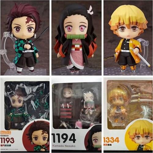 Kimetsu No Yaiba Nezuko Action Figure 1193 1194 1334 Model Toy Anime Demon Slayer Nezuko Figurine Cute Haikyuu!! Model Toys