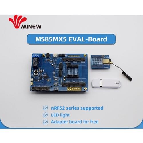 Minew nRF52805 nRF52810 nRF52832 nRF52840 nRF52833 Bluetooth Low Energy Module Development Board Evaluation Kit