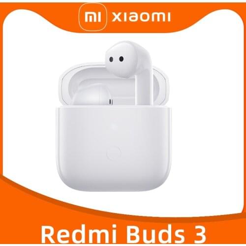 Xiaomi Redmi Buds 3 TWS Earphone Bluetooth 5.2 Dual Mic Noise Cancellation 12mm Drive AptX Adpative QCC 3040 Chip For Redmi 10