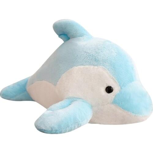 Plush Stuffed Dolphin Toy Delphis Soft Gift Toy Pillow Toy for Kid Toys