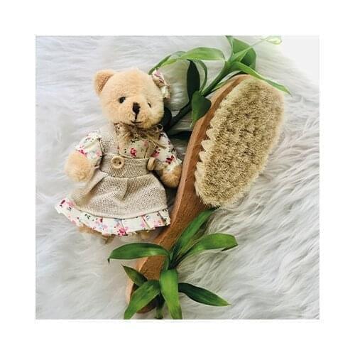 COMES COSMETIC 100% NATUREL GOAT HAİR BABY HAİR BRUSH