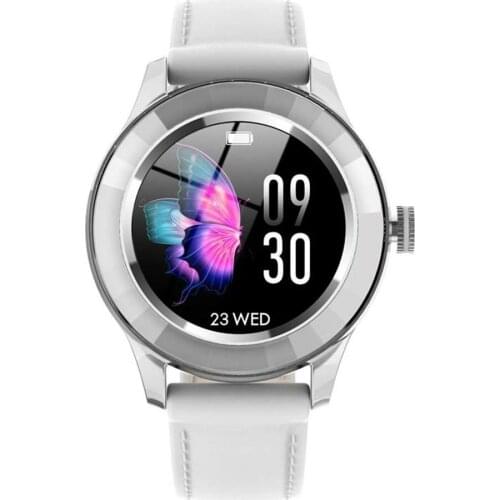 S09 Female Round Touch Screen Smart Watch Wireless Communication Charging Big Screen Call Sports Heart Rate Pressure Watch