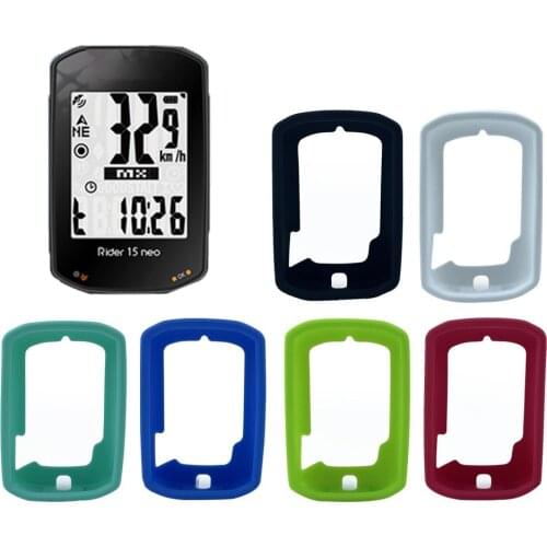 Bike Computer Silicone Cover With HD Film For Bryton Rider 15 Neo Protective Case Anti-drop Cover Bicycle Cycling Part Accessory