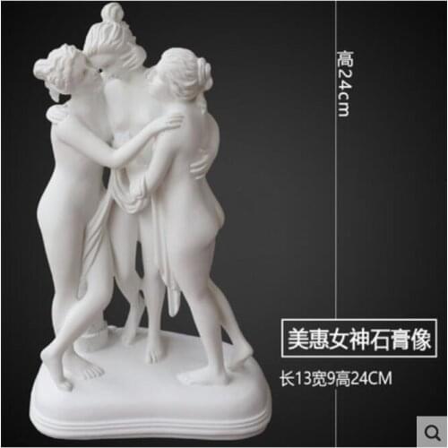 Figure sculpture custom Venus statue of the birth of aphrodisia nordica beautiful girl body goddess decoration handicraft home