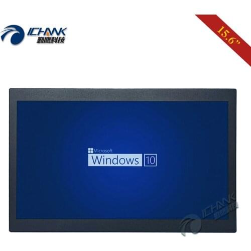ZB156TN-562/15.6" inch 1920x1080p 16:9 IPS HDMI VGA Remote Control Built-in Speaker PC Monitor LCD Screen U-disk Video Displayer