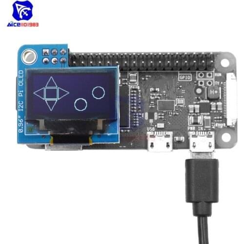 Diymore 0.96 Inch I2C Pi OLED LCD Display Module 128x64 SSD1306 Driver for Raspberry Pi 1, B+, Pi 2, Pi 3 and Pi Zero
