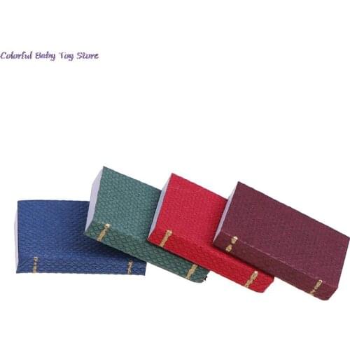 1pc Dollhouse Miniatures 1:12 Accessories Mini Book Toy Miniaturas Miniature Doll House Furniture Wooded Books Random