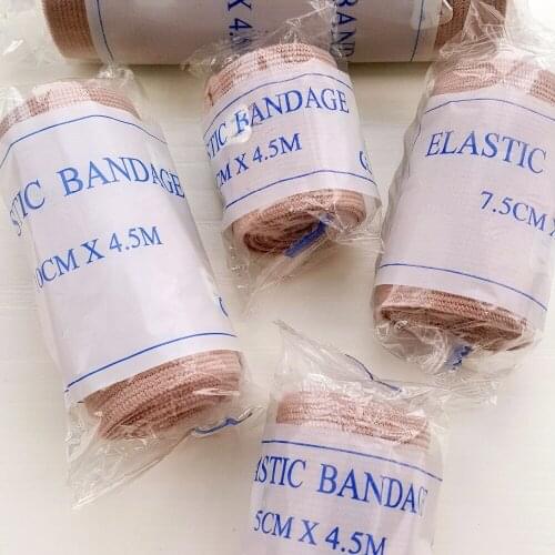 10 Rolls/ lot High Elastic Bandage Outdoor Sports Sprain Treatment Bandage Wound Dressing For First Aid Kits Accessories