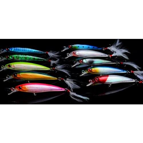 20PCS YUZI 9CM-8G minnow isca artificial 3d Pesca fishing Wobblers fishing lure crankbait fish supplies carp fishing Tackle