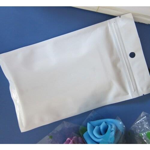 200pcs/lot,16*20cm zipper Clear white retail plastic package bag transparent poly bag gift packing pack bag zip lock plastic bag