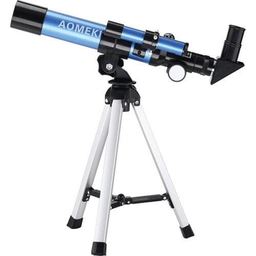 F40040M Astronomical Telescope 20X/32X with Compact Tripod Compass Moon Watching Telescopio Kids Toy Gift