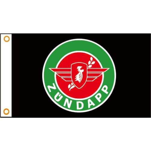 Flag Motorcycle banner ZUNDAPP Motorcycle flag 3x5ft Polyester 01