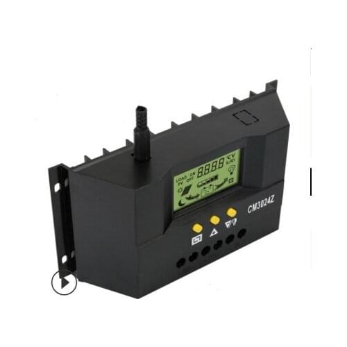 CM3024Z 30A 12V/24V Photovoltaic Street Lamp Lighting Charging Board PWM Solar Controller