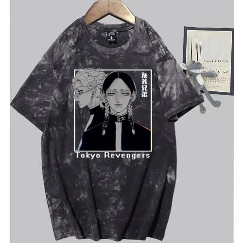 Haitani Rindo Haitani Ran Tokyo Revengers T-Shirt Men Women Manga Cosplay Clothes Tee Shirt Plus Size Tops Streetwear
