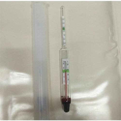 Hydrometer seawater salt ( 1.000 to 1.060 ) ,Salinometer density hydrometer with thermometei