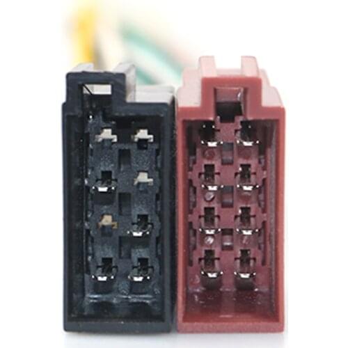 ISO Car Wiring HARNESS FOR CAR AUDIO INSTALLATION AUDIOVOX AEG CLATRON Car ISO Harness Radio Wire Adapter