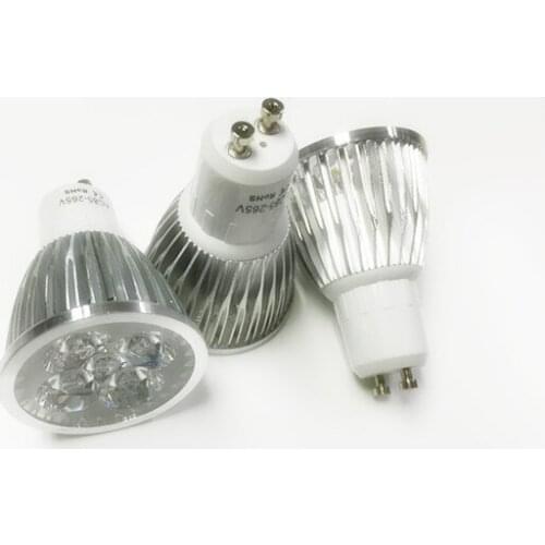 100PCS gu10 e27 gu5.3 MR16 5W 5*1W LED Sport light lamp led bulb warm cold white High Power LED Lamp spot lighting 110V 220V