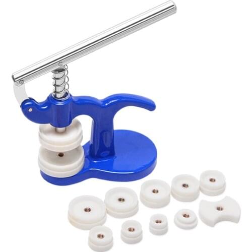 Watch repair kit Press back cover Press gauge cover Gauge cover press Battery change tool Blue grinding watch cover press