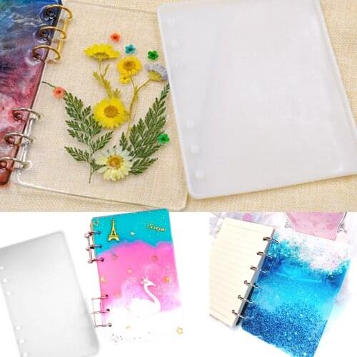 Notebook cover Silicone Mold for jewelry Resin Silicone Mould handmade DIY epoxy resin molds A7/A6/A5 Size