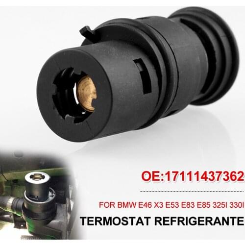 TERMOSTAT REFRIGERANTE for BMW 17111437362 Oil Cooler Radiator Coolant Expansion Thermostat Tank E46 X3 E53 E83 E85 325i 330i