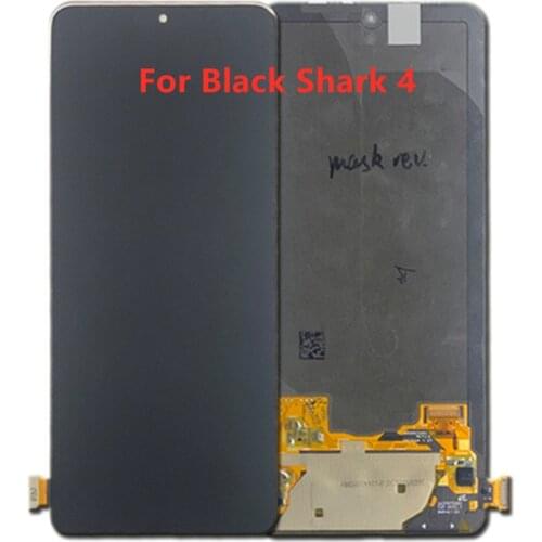Original 6.77inch AMOLED Screen For Xiaomi Black Shark 4 LCD Display + Touch Screen Digitizer Assembly Replacement Glass
