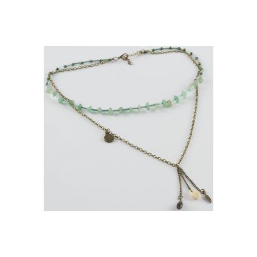 Sea Shell Figured Doğaltaşlı Necklace