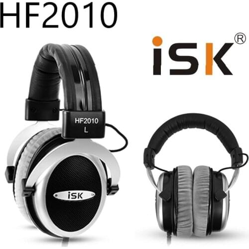 ISK HF2010 Semi-open Monitor HiFi Stereo Studio Recording Audio Headphone For Headset Listen Music Watching Movies Playing Game