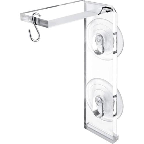 Ledge Suction Cup Window Shelf Acrylic Plant Window Shelf Plant Shelf for Creating Indoor Plants Garden on Window