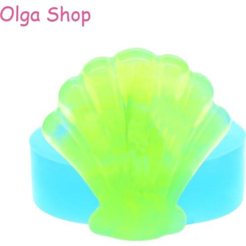 DYL299 24.9mm Sea Shell Silicone Mold - Sugarcraft, Fondant, Resin Molds, Biscuit Cookie Mold, Chocolate Molds, Candy Making