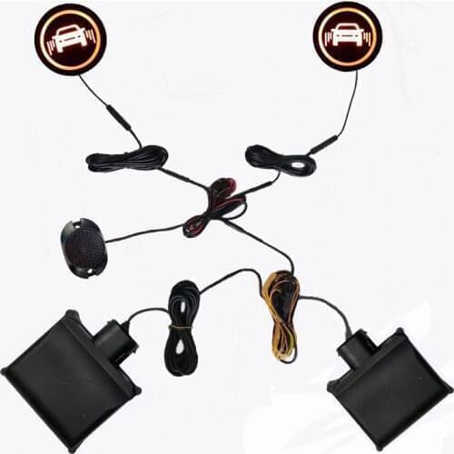 Car Blind Spot Monitoring Bsd Bsa Bsm Radar Detection System Microwave Sensor Assistant Car Driving Security