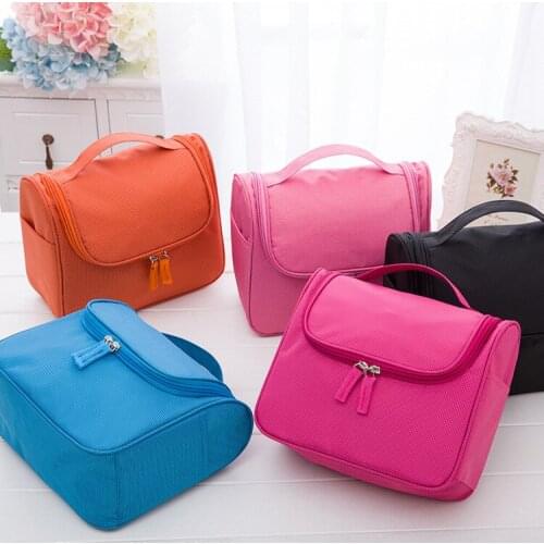 Toiletry Storage Bag Multifunction Cosmetic Organizer Portable Makeup Pouch Waterproof Travel Hanging Bag for Women Girls