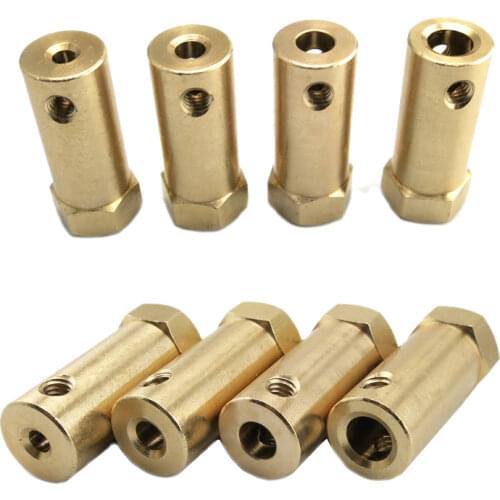 1pc Metal universal joint Boat Metal Cardan Joint Gimbal Couplings Universal Joint Connector multi-spec with free screw tool