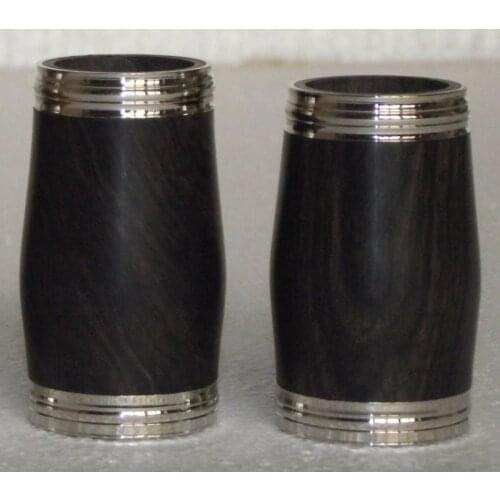 2 set Ebony Bb clarinet barrel 58mm and 55mm wood
