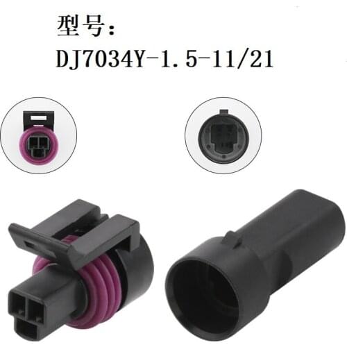 200 Set 3 Pin 12065287/ 0441004 Water Temperature Sensor Connector Restrictor Air Damper Fuel Injector Diesel Common Rail Socket