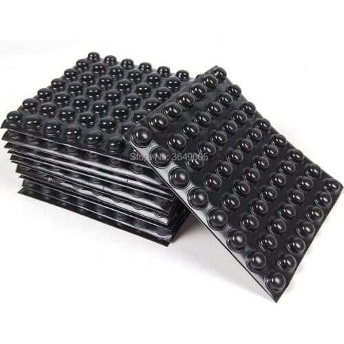 2000pcs/lot 3M Bumper Adhesive Sj5003 Furniture Rubber Feet ,Black Color,Anti-Slip W11.2mm*H5.1mm