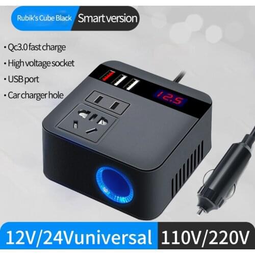 50PCS Car Fast Charging Inverter 3.0 Smart Fast Charge 12V /24V Widely Compatible With A Variety Of Electronic Devices