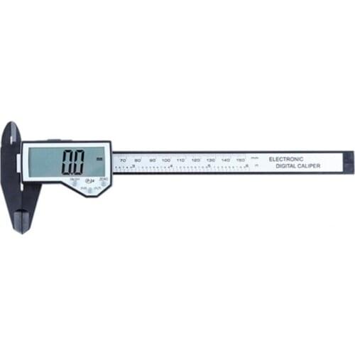 ABSF Digital Caliper LCD Electronic Vernier Caliper 0-150Mm/0-6 Inch Waterproof Measuring Tool with Metric/Inch Conversion