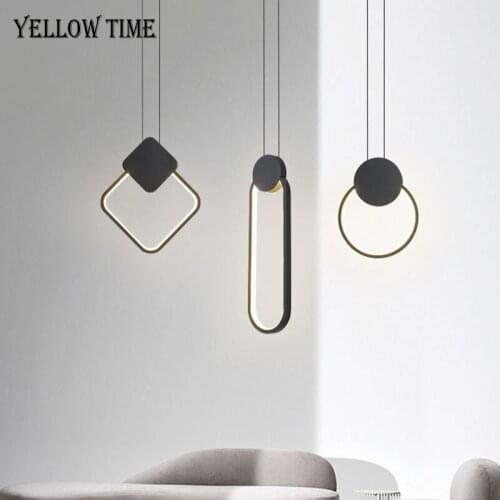 Decor Hanging Lamp Modern LED Pendant Light 110V 220V Bedside Light For Living room Bedroom Dining room Kitchen Pendant Lamps