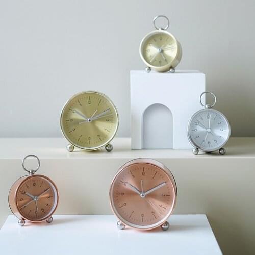 3.5'' Children Alarm Clock Student Bedroom Desktop Table Clock Decoration