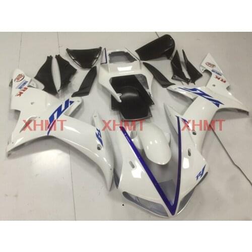 For YZF R1 2002 - 2003 Fairings YZF R1 2003 Fairing Kits YZFR1 2002 White Abs Fairing