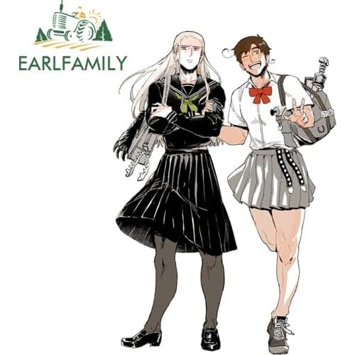 EARLFAMILY 13cm x 9cm for Cia Vargas Car Stickers Creative Decals Car Accessories Campervan Skateboard Waterproof Decoration