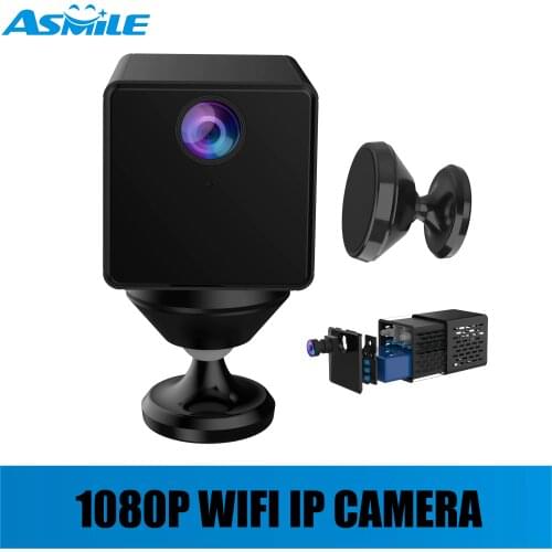 2019 hot sale VStarcam 1080P mini camera built-in 1500aM battery with night vision wifi indoor camera