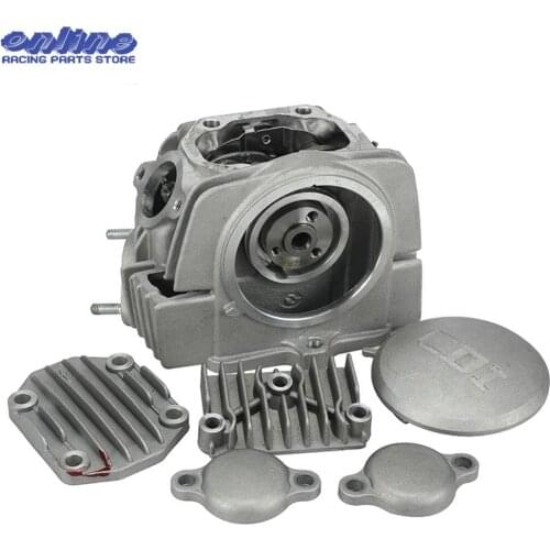 Motorcycle Complete Cylinder Head Assembly kit For lifan LF 150cc Horizontal Kick Starter Engines Dirt Pit Bikes Parts