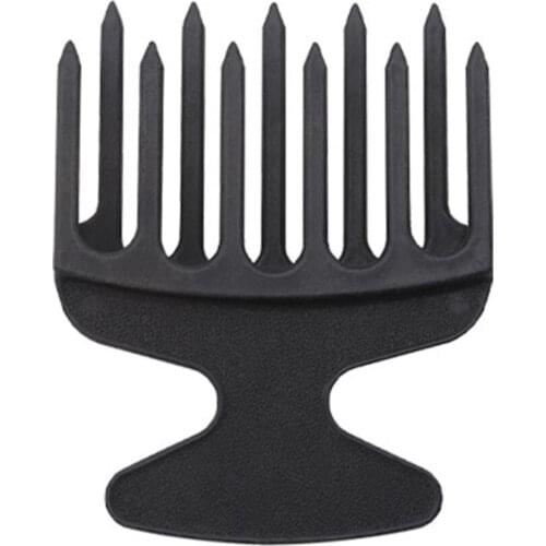 Mens Oil Hair Texture Comb Comfortable Hand Thick Durable Comb Body Rounded Wide Tooth Comb Sealed Bag