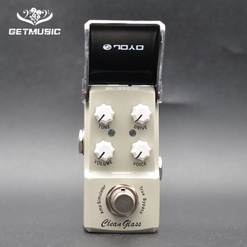 NEW JF-307 Guitar effect pedal JOYO Clean Glass Ironman series mini pedal with One MOOER PC-Z Pedal Connector and One Cover Cap
